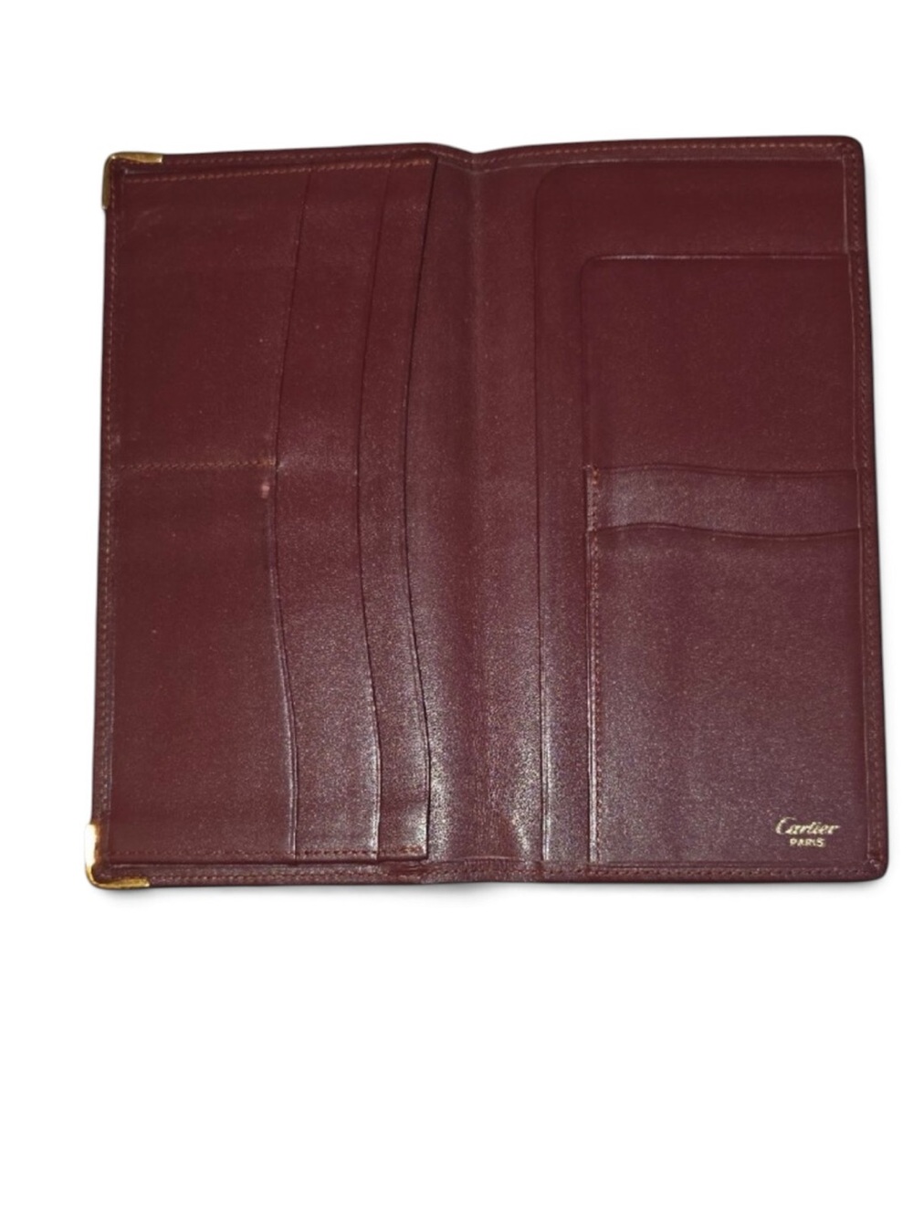 ‼️SOLD‼️✨💎EUC💎✨ CARTIER LONG WALLET WITH 24KT CORNERS - Picture 7 of 10